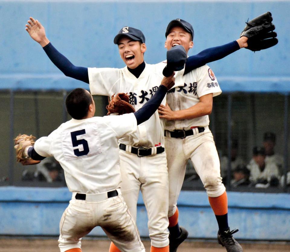 大商大堺が大阪桐蔭破り秋の大阪初制覇 高校野球 デイリースポーツ Online