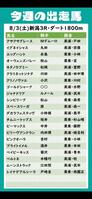 新馬想定表