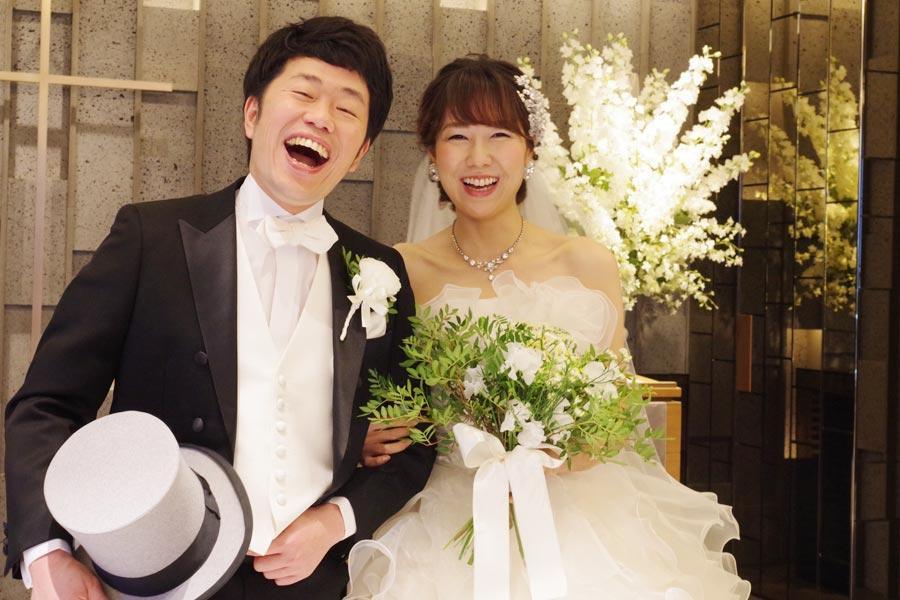 結婚指輪を忘れて唖然、新婚の吉本新喜劇・吉田裕と前田真希夫妻/関西/芸能/デイリースポーツ online 結婚指輪を忘れて唖然、新婚の吉本新喜劇・吉田裕と前田真希夫妻/関西/芸能/デイリースポーツ online