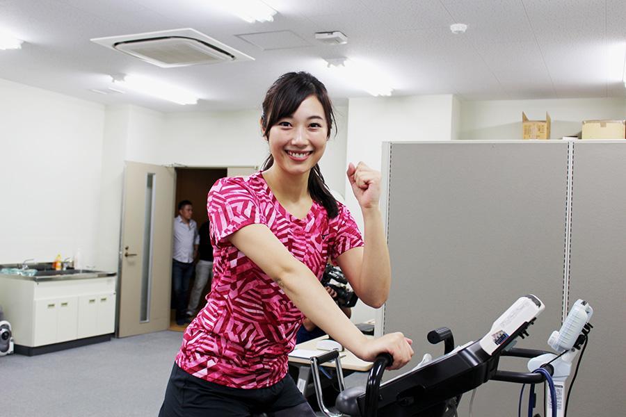 「毎朝の囲碁の練習をマラソンにかえてコツコツがんばる」と、辻アナウンサー