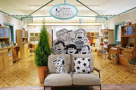 キッチン、バス、文房具などエリアに分けてアイテムをディスプレー