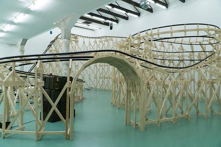 オスカー・ピータース《The Wild》展示風景、W139、アムステルダム、オランダ、2017