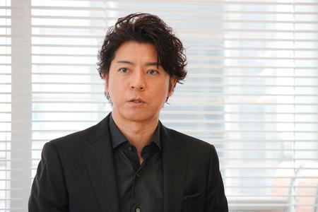 「朗読劇をよりエンタテインメントとしてお届けします」と意気込む上川隆也（１２月１５日・大阪市内）