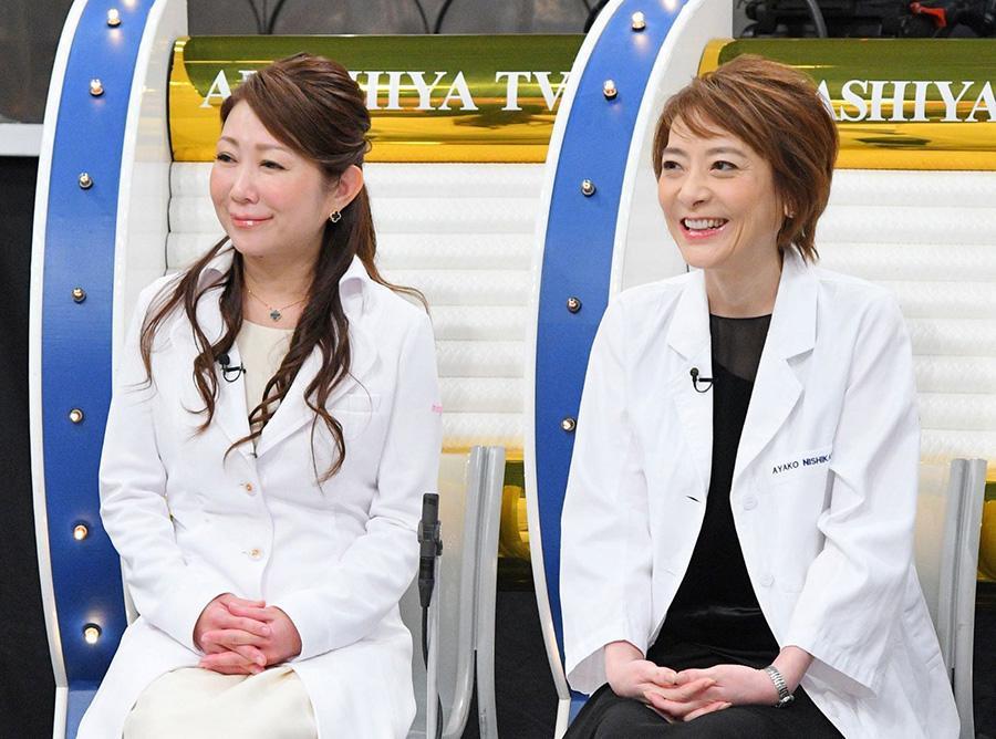 （左から）歯科の笹澤麻由子先生、形成外科の西川史子先生　写真提供：ＭＢＳ
