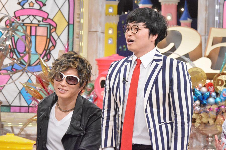 　読売テレビ『ダウンタウンＤＸ』のゲスト、ＧＡＣＫＴ（左）とはぎちゃん（Ｃ）ｙｔｖ