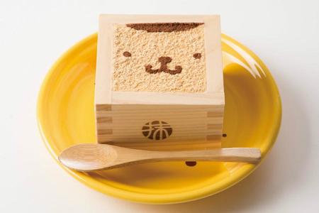 食べられないほどかわいい「ポムポムプリンのきなこティラミス」（５５０円・税別）