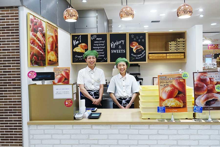あべのハルカス近鉄本店に登場したクリームパンが人気の「バックハウス イリエ」。大阪南部に初の常設店