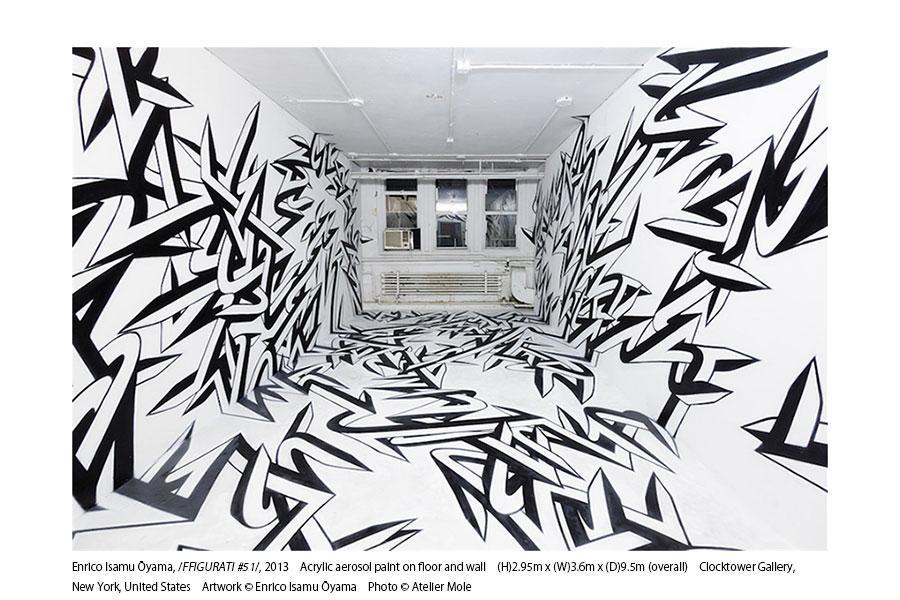 　パターン「クイックターン・ストラクチャー」を描いた作品