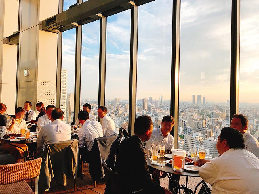 晴れた日には、遠く淡路島まで見渡せるパノラマビュー