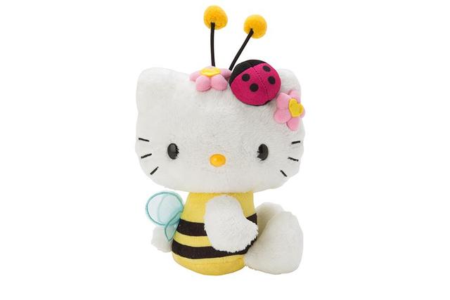 懐かし ハローキティ ハチ ぬいぐるみ ドール なつかし