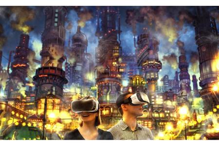 ＶＲで絵本『えんとつ町のプペル』の世界観が体験できる