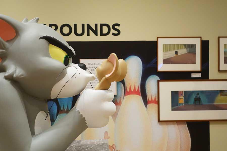 　７月１８日からスタートした大阪の『トムとジェリー展』。オブジェも見どころ