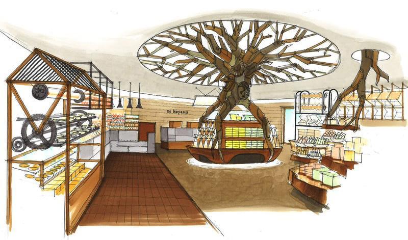 ９月１２日にリニューアルオープンするメインショップの店内イメージ