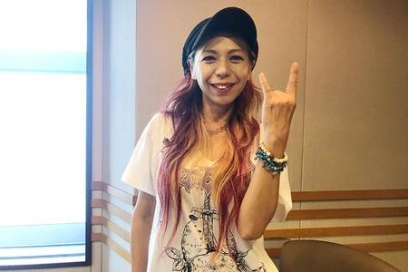 　『ＫＹＯＴＯ ＡＩＲ ＬＯＵＮＧＥ』に出演した寺田恵子（２６日・α-ＳＴＡＴＩＯＮスタジオ）