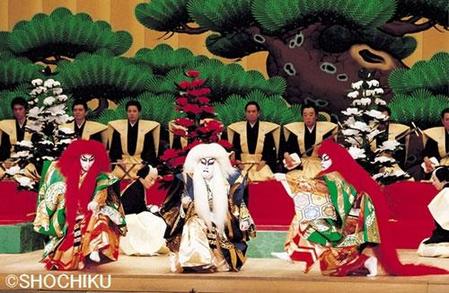 　『連獅子』２００７年１０月「新橋演舞場公演」より （Ｃ）松竹