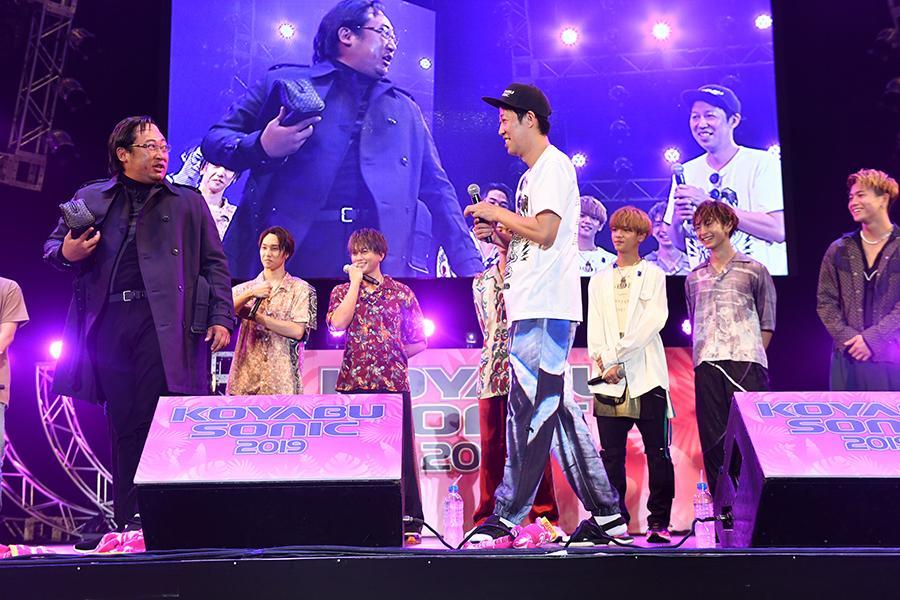 　八木勇征、堀夏喜はイオンモールのボールプールでスカウトしたと明かす荒井（ロバート秋山）（１５日・インテックス大阪）