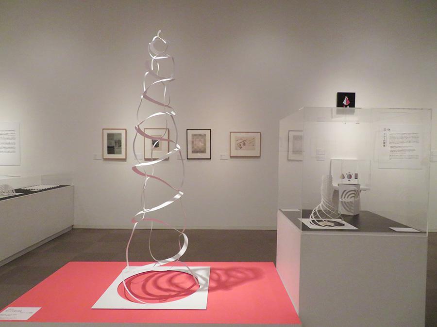 　第２部　バウハウスの教育より「アルバースの教育」会場風景