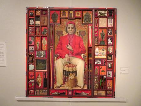 下村良之介《還暦の自画像》1983年