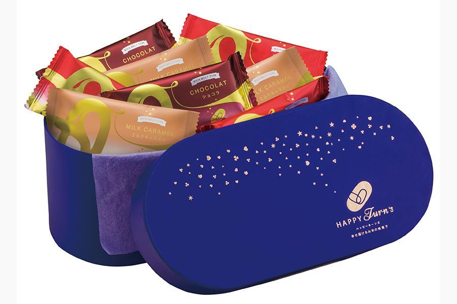 ハッピーターンズ ハッピーポップ リッチメルトタイプ（ショコラ・焦がしバター・ミルクキャラメル 各味×５個）