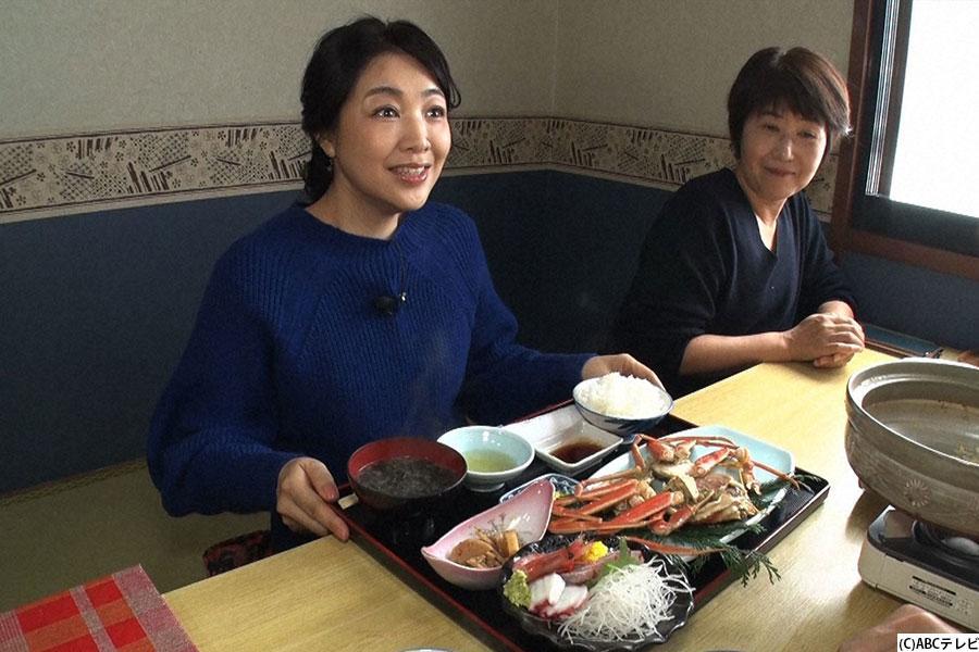 福井県越前町で相席旅をする菊池桃子