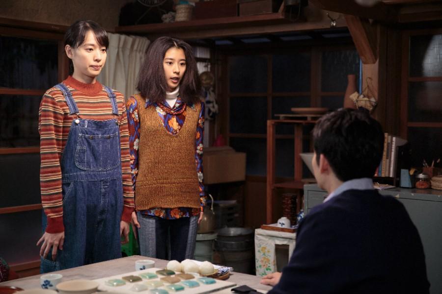 　再度、八郎に三津を預かってくれるようお願いする喜美子。左から喜美子（戸田恵梨香）、三津（黒島結菜）、八郎（松下洸平）（Ｃ）ＮＨＫ
