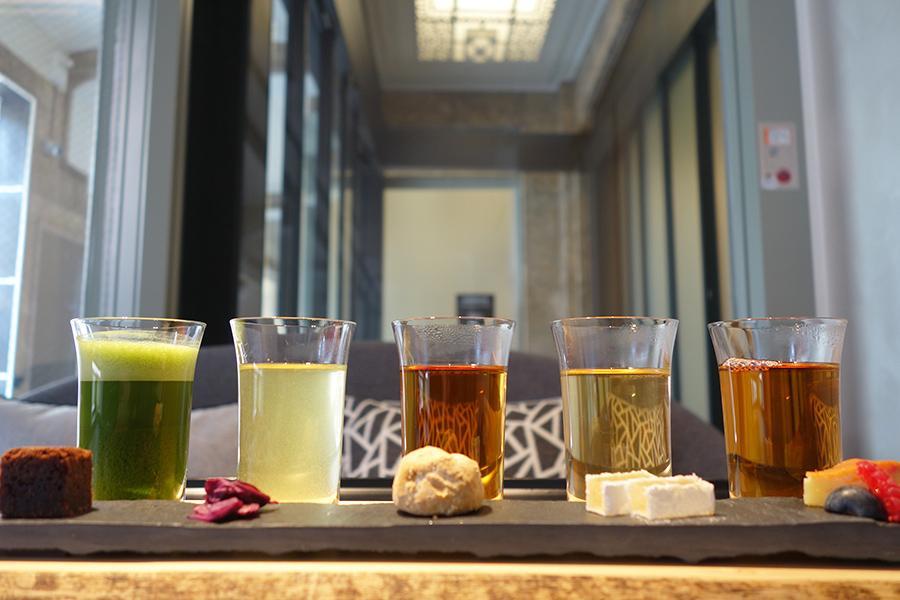 　１月２０日にリニューアルした高島屋東別館。京都の人気お茶サロン「祇園 北川半兵衞」が出店