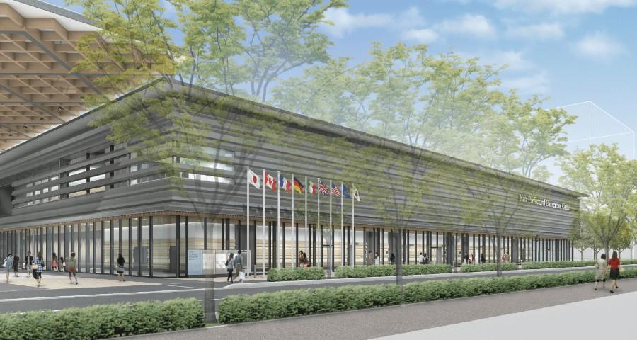 ２０２０年４月１日開業が決まった「奈良コンベンションセンター」のイメージビジュアル
