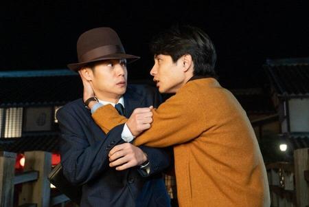 第１５回より、幼き頃以来の再会を果たした裕一（窪田正孝）と鉄男（中村蒼）（Ｃ）ＮＨＫ