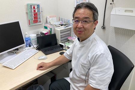 　「江戸堀サンテクリニック」（大阪西区）の古谷鉄夫医院長