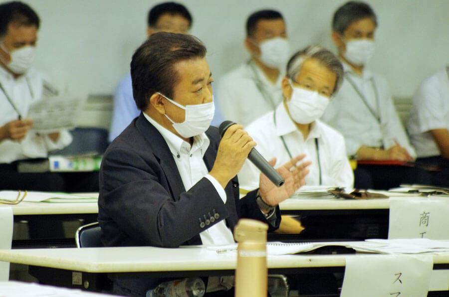 　大阪府のスマートシティ戦略室・坪田知巳部長（６月２９日・大阪市内）