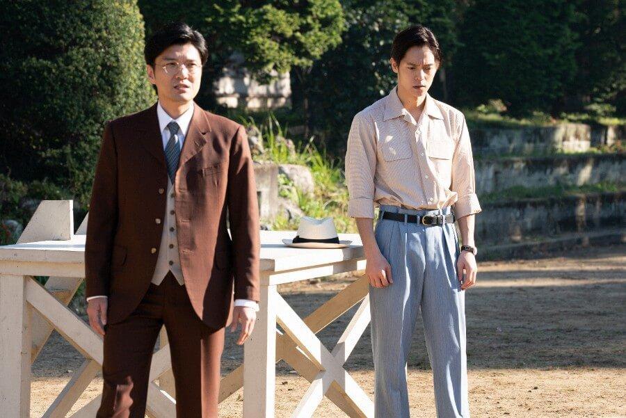 恩師の藤堂先生（森山直太朗）に相談する裕一（窪田正孝）（Ｃ）ＮＨＫ