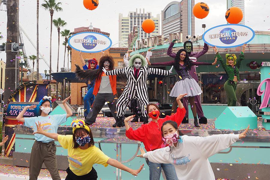 ホラーじゃないusjのハロウィンが開幕 距離が保てる新ダンスを初披露 関西 芸能 デイリースポーツ Online
