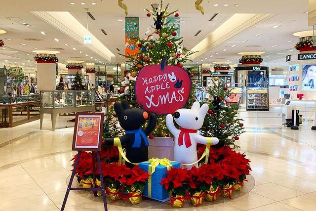 百貨店でリサガスのクリスマスイベント 今年はリンゴがテーマ 関西 芸能 デイリースポーツ Online