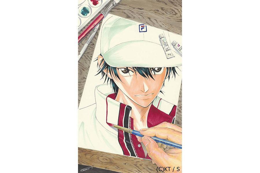 　『連載２０周年記念　テニスの王子様大原画展』（Ｃ）許斐剛／集英社