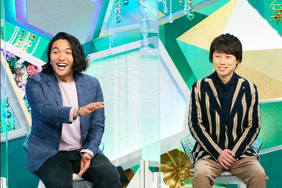 　お笑いコンビ・見取り図（左から盛山、リリー）（Ｃ）ＡＢＣテレビ