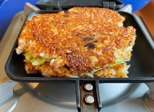 ホットサンドメーカーで作る、お手軽ライスバーガー/関西/芸能/デイリースポーツ online