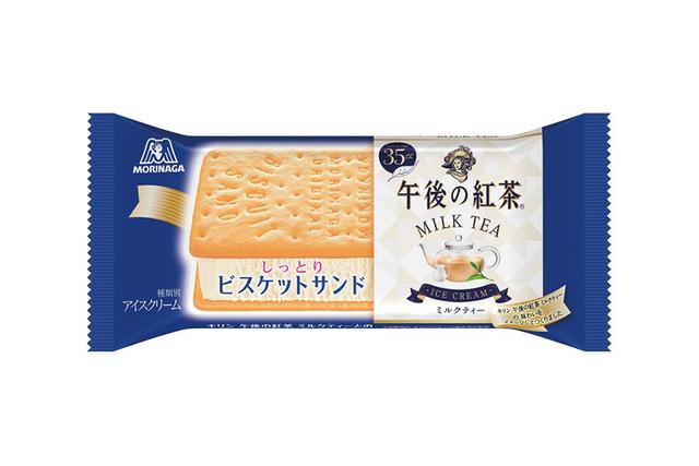 午後の紅茶ミルクティーがアイスに 森永 ビスケットサンドとコンビニ限定コラボ 関西 芸能 デイリースポーツ Online