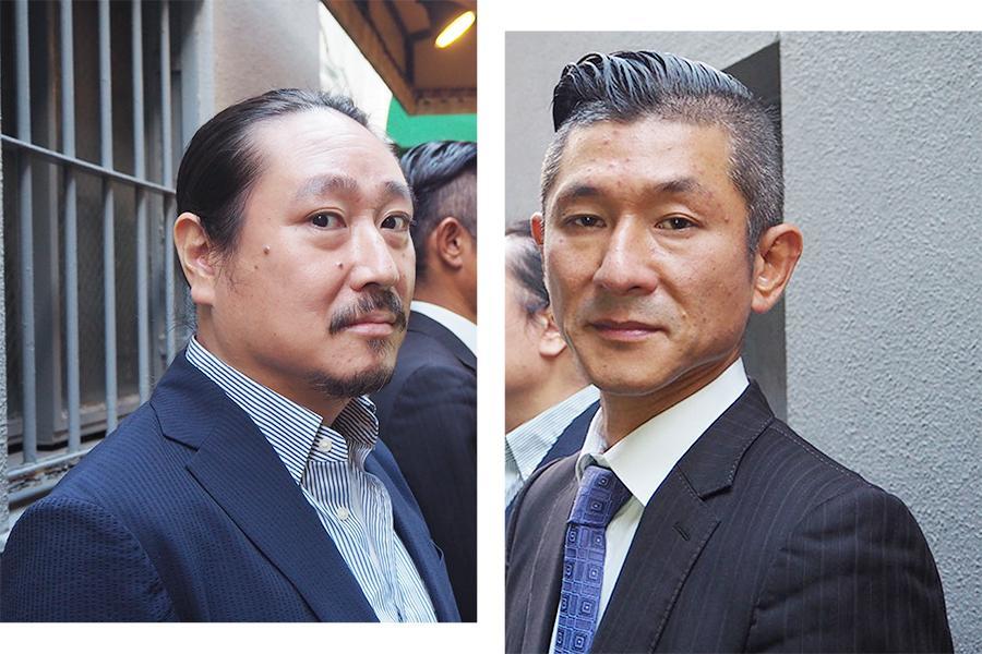 　お笑いコンビ・笑い飯（左から西田幸治、哲夫）