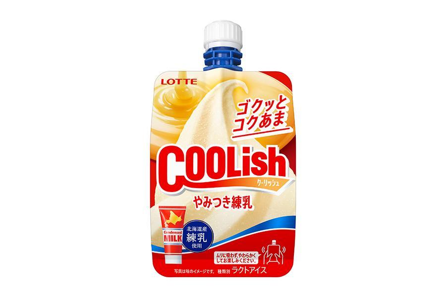 　１月１７日より発売されるクーリッシュの新作「やみつき練乳」