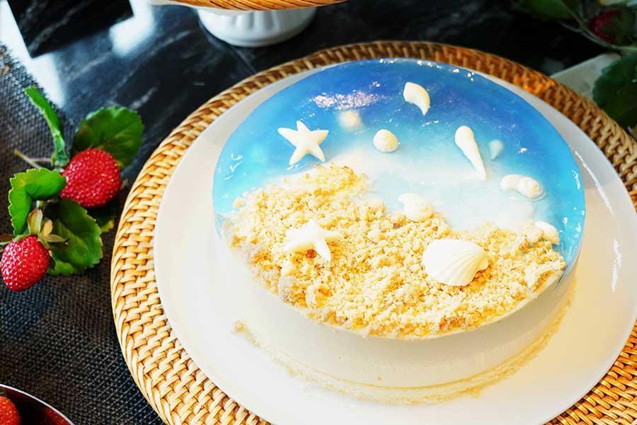 　「ビーチムースケーキ」
