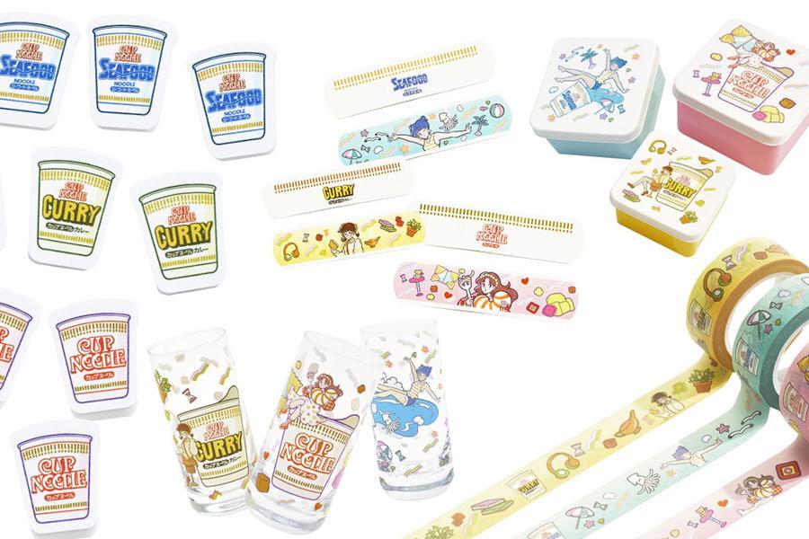 ３ｃｏｉｎｓに カップヌードル 漫画調のイラスト雑貨に変身 関西 芸能 デイリースポーツ Online
