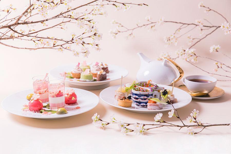 　「ダーワ・悠洛 京都」で初めてのアフタヌーンティー『桜アフタヌーンティー』が開催中