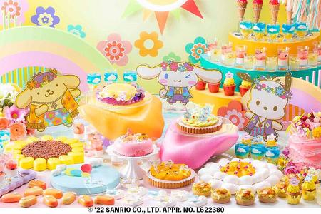 　ヒルトン大阪で開催される「サンリオキャラクターズ スイーツビュッフェ～ジョイフル・サマーフェスティバル～」