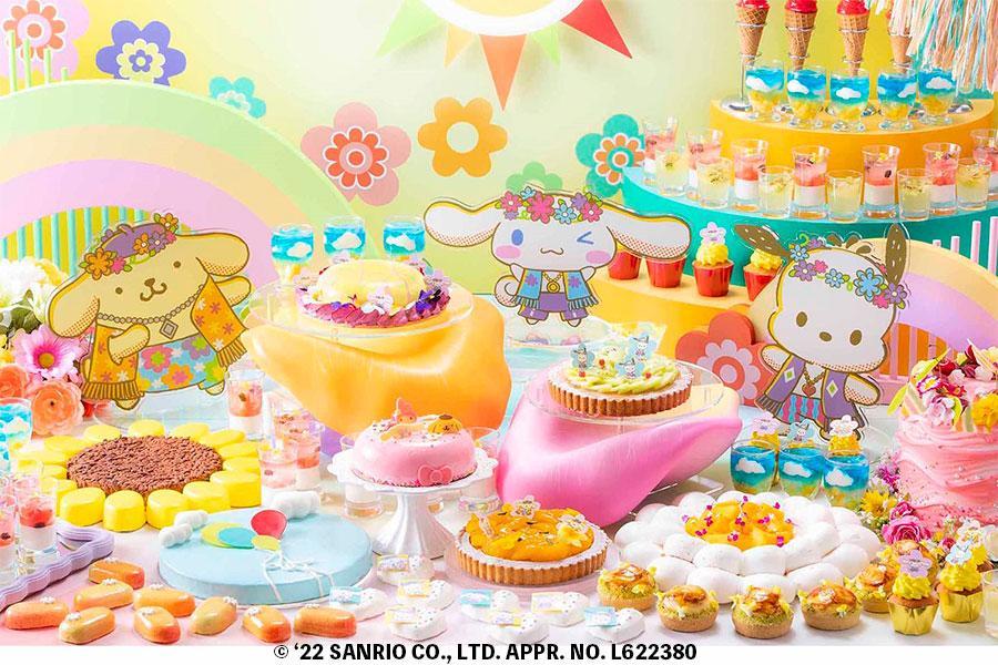 　ヒルトン大阪で開催される「サンリオキャラクターズ スイーツビュッフェ～ジョイフル・サマーフェスティバル～」