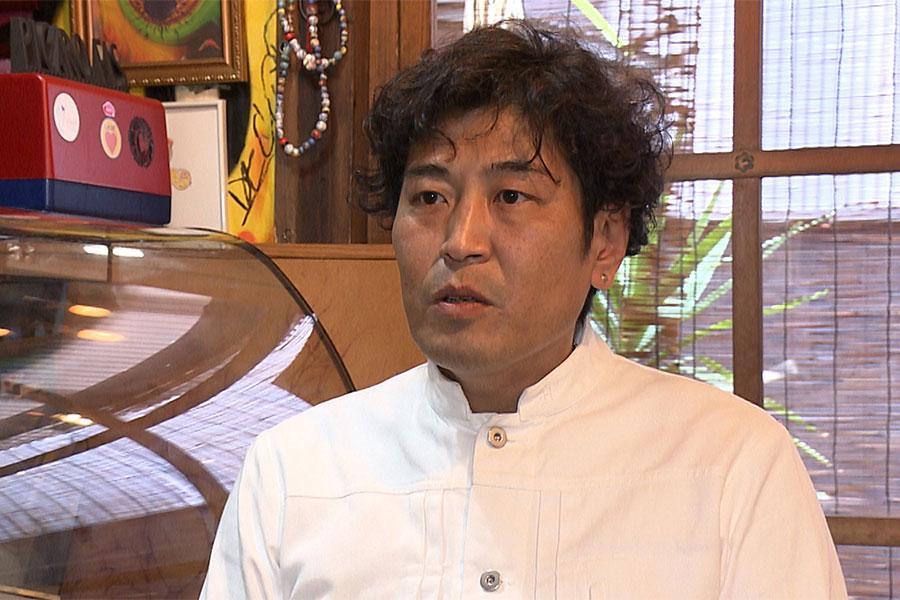 　ジェラート職人の西川さん（Ｃ）ＡＢＣテレビ