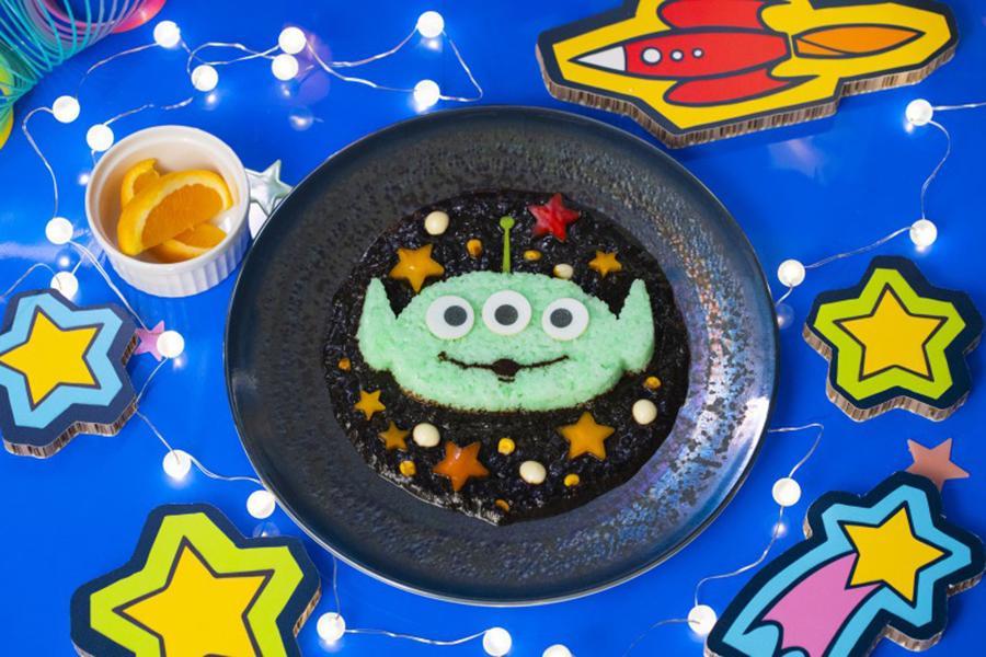 　エイリアンを模った限定メニュー