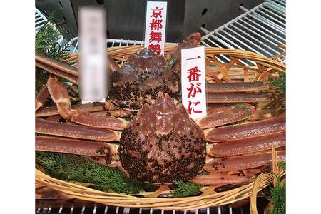　過去の売場の様子（イメージ画像、過去に入荷の松葉ガニ）