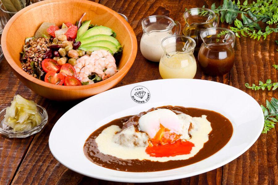 　１２月２２日「阪急うめだ本店」にオープンする「ダイヤモンドカリー」