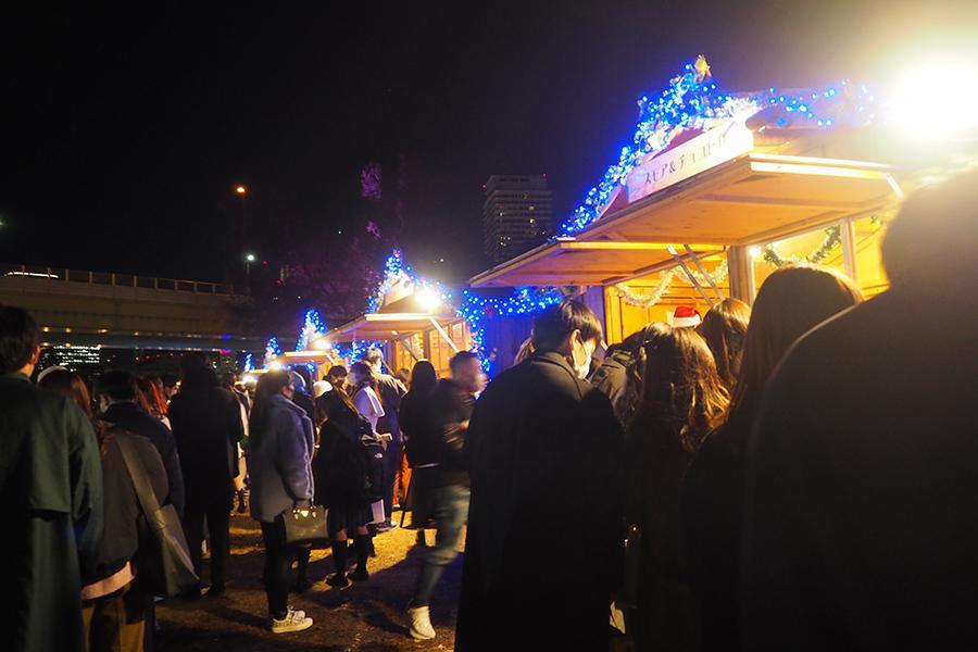 　「中之島公園」でクリスマスマーケットがスタート（１４日・大阪市内）