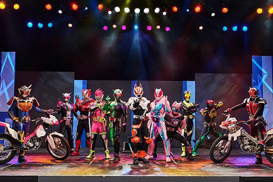 　東映太秦映画村で開催されている「仮面ライダー大集合バトル」